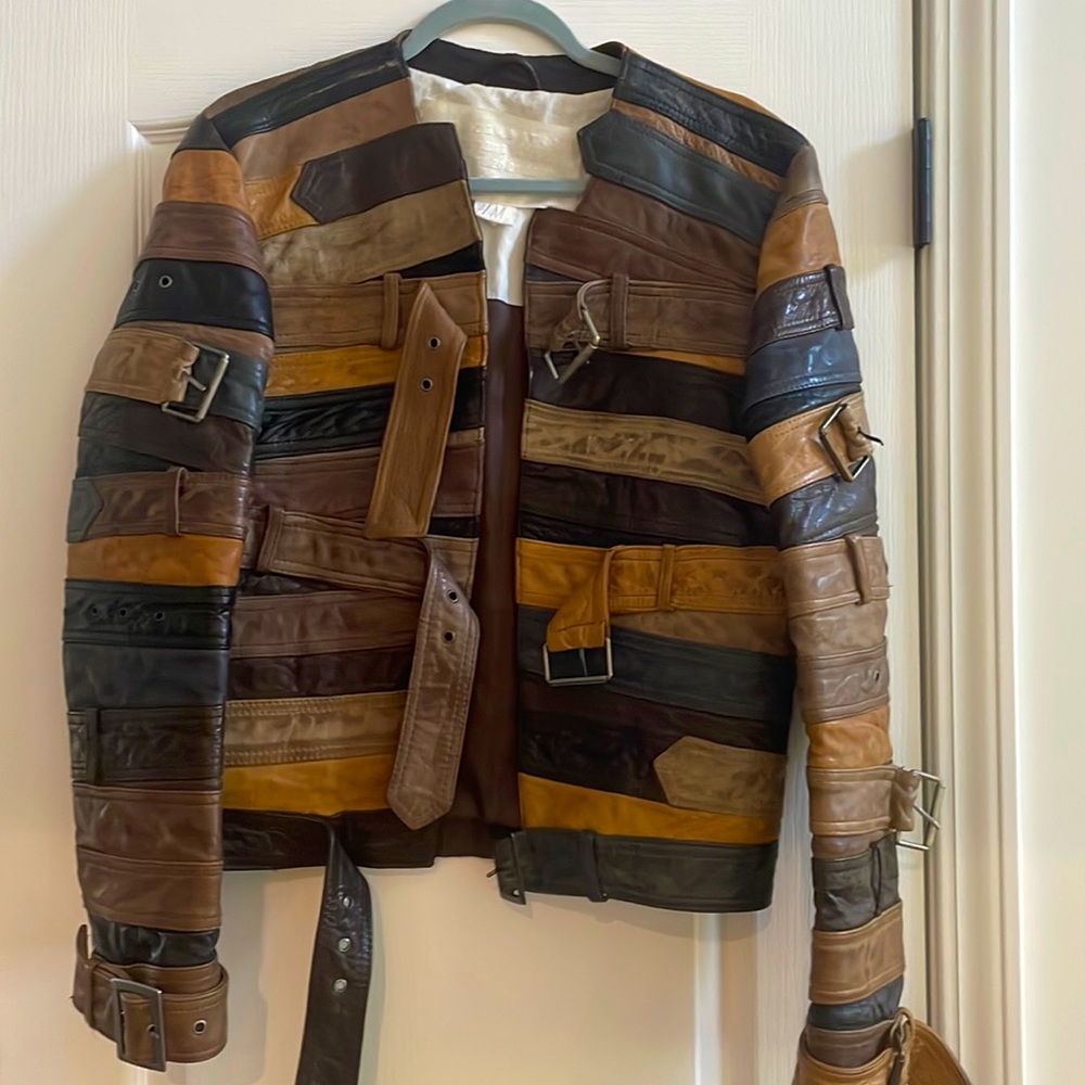 Limited addition Maison margiela x H&M artisanal belt jacket